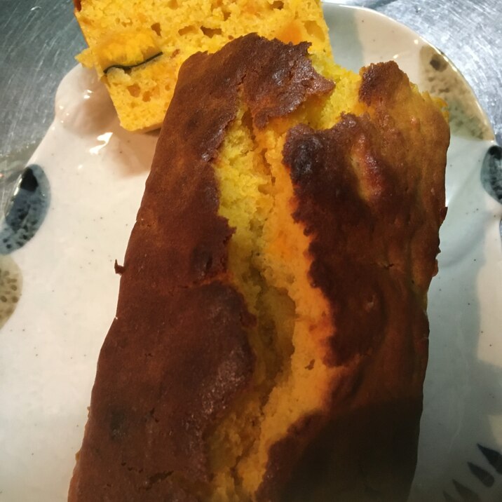バター不使用かぼちゃのパウンドケーキ